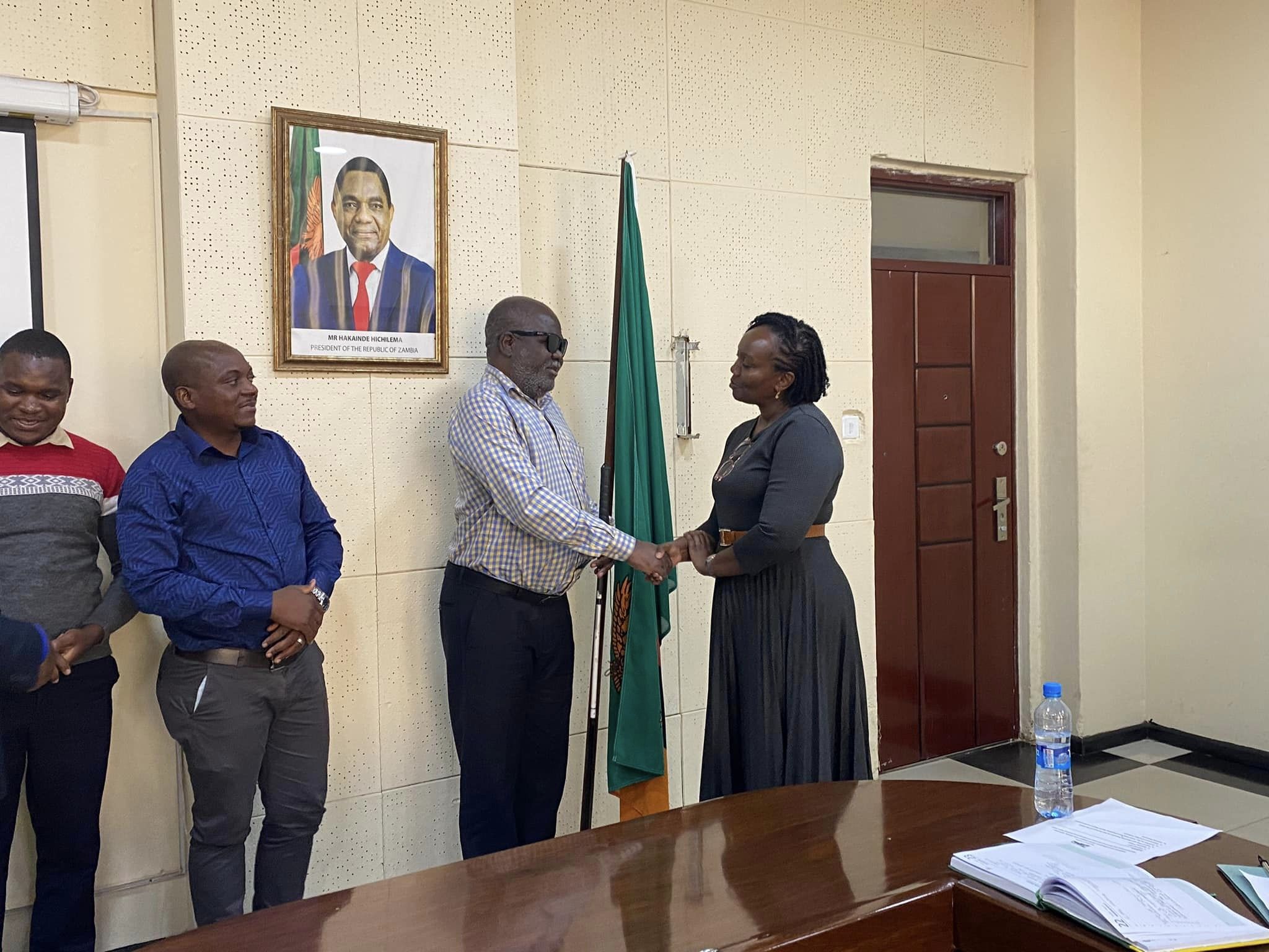 Community Development Permanent Secretary Confers With Drw On Progress