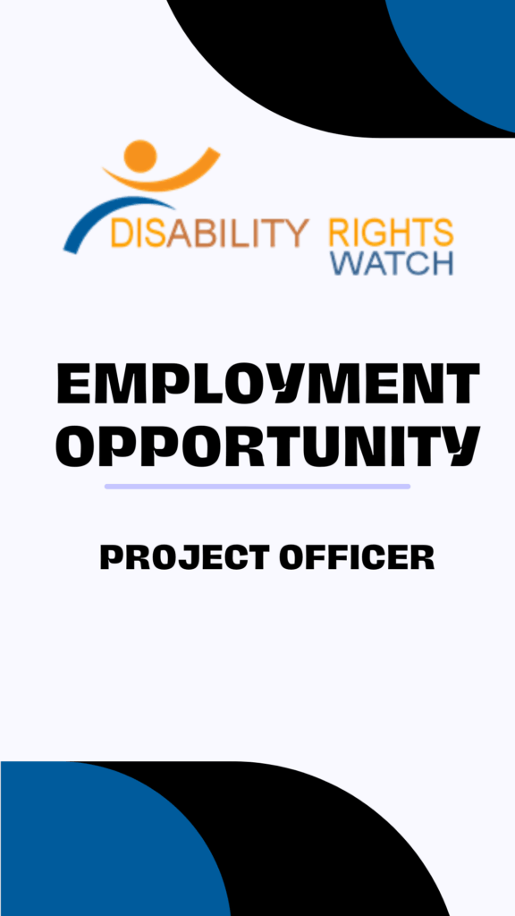 EMPLOYMENT OPPORTUNITY PROJECT OFFICER EMPLOYMENT OPPORTUNITY PROJECT OFFICER